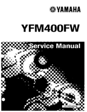 Yamaha YFM400FW Service Manual