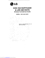LG GDC-335H User Manual
