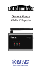URC ZR-1N Owner's Manual