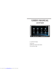 Boyo AVD700D User Manual