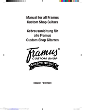 Framus AZ10 2 PU 11 Manual