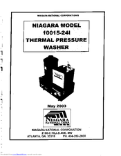 Niagara 10015-241 Manual