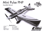 E-FLITE Mini Pulse PNP Assembly Manual