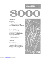 Meridian 8000 Manual
