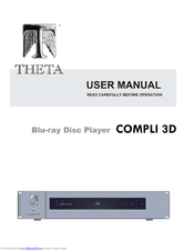 Theta Digital Compli 3D User Manual