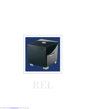 REL Acoustics s series Operating Instructions Manual