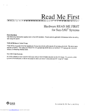 Sun Microsystems 3/60 Hardware Installation Manual