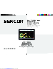 Sencor DAZE/SPV 4431 User Manual