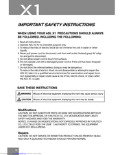 Alpha Design Labs ADL X1 User Manual