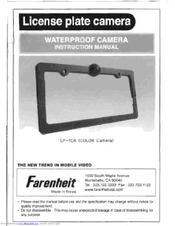 Farenheit LP-1CA Instruction Manual