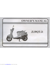 Geely JL50QT-21 Owner's Manual