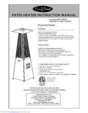 Fire Sense SP01 Instruction Manual