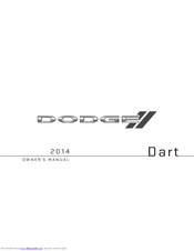 Dodge 2014 Dart Owner's Manual