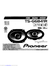 Pioneer ts-g6841r Manual