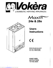 VOKERA Maxin 28e User Instructions