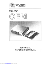 SyQuest SQ555 Technical Reference Manual
