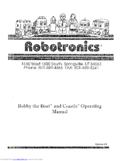 Robotronics Bobby the Boat Operating Manual