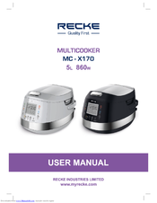 RECKE MC-X170 User Manual