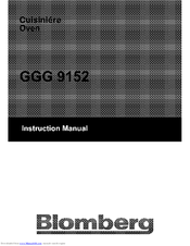 Blomberg GGG9152 Instruction Manual