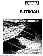 Yamaha SJ700AU Service Manual