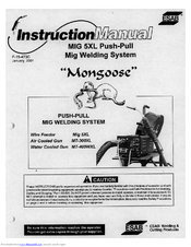 ESAB Mig 5XL Mongoose Instruction Manual