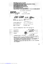 DG -500 ELAN ORION Flight Manual