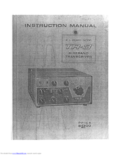 R.L.DRAKE TR-3 Instruction Manual