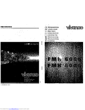 Vivanco FMH 6040 Instruction Manual