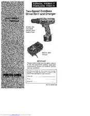 Porter-Cable 830 Instruction Manual