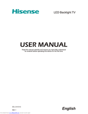 Hisense LTDN50D36TUK User Manual