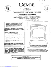 Dovre DV425 Manuals | ManualsLib
