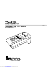 VeriFone TRANZ 460 Reference Manual