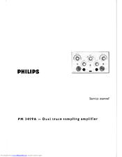 Philips PM 3419A Service Manual