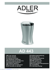 Adler AD 443 User Manual