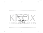 Knox Hoot ETV Owner's Manual