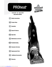 Bissell PROheat 64D9 Series User Manual