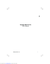 Prestigio PMR-701 User Manual