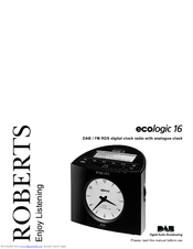 Roberts ecologic 16 User Manual