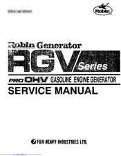 Robin RGV2200 Service Manual