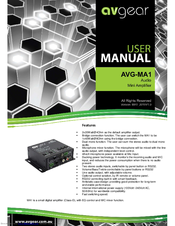 AVGear AVG-MA1 User Manual