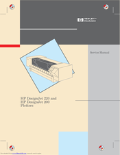 HP DesignJet 200 Service Manual