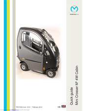 Medemagroup Mini Crosser M2 4W Cabin Quick Manual