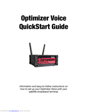 RedPort Optimizer Voice Quick Start Manual