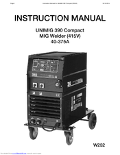 Unimig KUM390 Instruction Manual