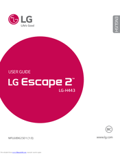 LG Escape 2 -H443 User Manual