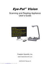 Freedom Scientific Eye-Pal Vision User Manual