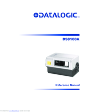 Datalogic DS8100A Reference Manual