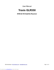 DMS Traxis GLR550 User Manual
