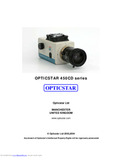 OPTICSTAR 450CD series User Manual