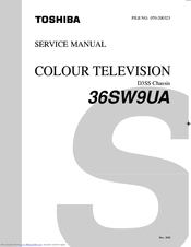 Toshiba 36SW9UA Service Manual